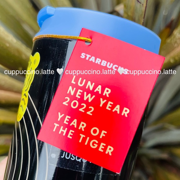 🐯LAST FEW🌙Starbucks 2022 Lunar New Year of the Tiger SS Target Tumbler Bottle - Picture 2 of 10